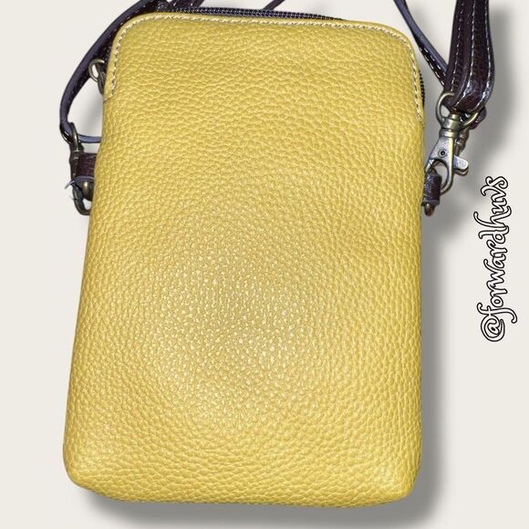 CHALA Owl Cell Phone Crossbody Purse Vegan Leather Handbag - Picture 5 of 9